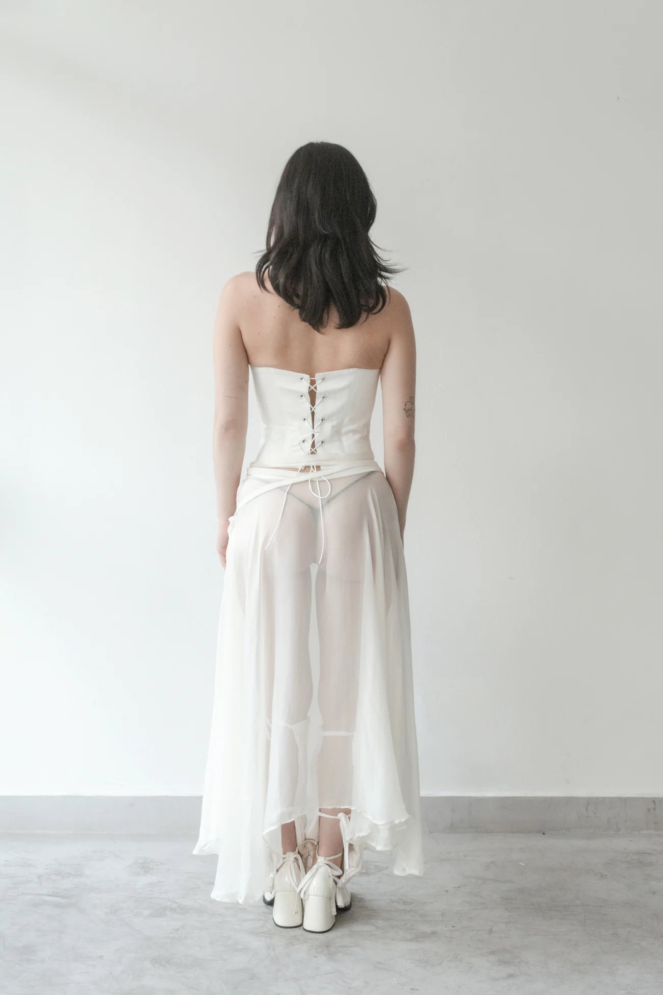 Silk Chiffon Ballet Skirt